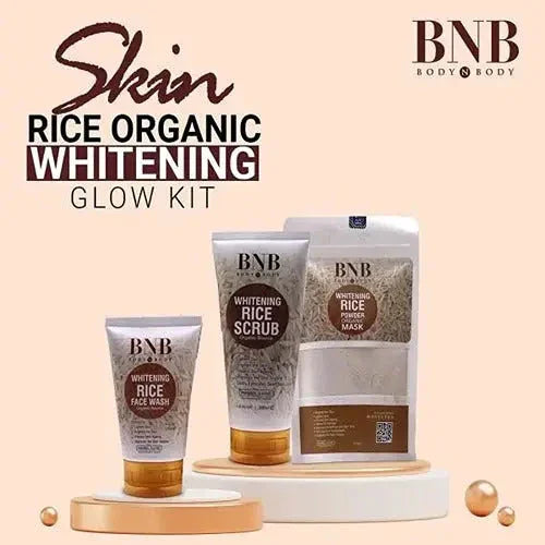 BNB Rice Extract Bright & Glow Kit - 7ccollections