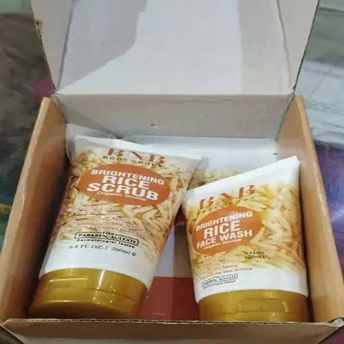 BNB Rice Extract Bright & Glow Kit - 7ccollections