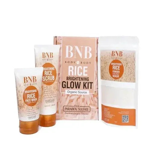 BNB Rice Extract Bright & Glow Kit - 7ccollections